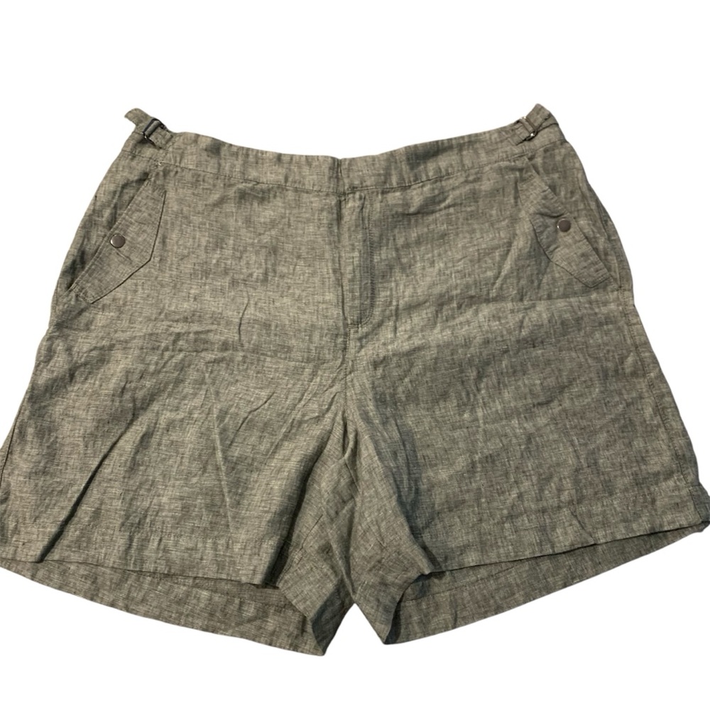 NWT Athleta Voyager Linen shorts Size 18 Plus
